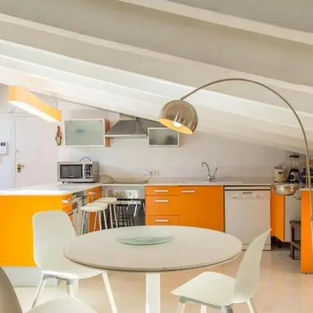 Gran Atico Premium Del Siglo Xvi Con Tres Terrazas Privadas Hasta 7 Huespedes En Ciutat Vella 公寓