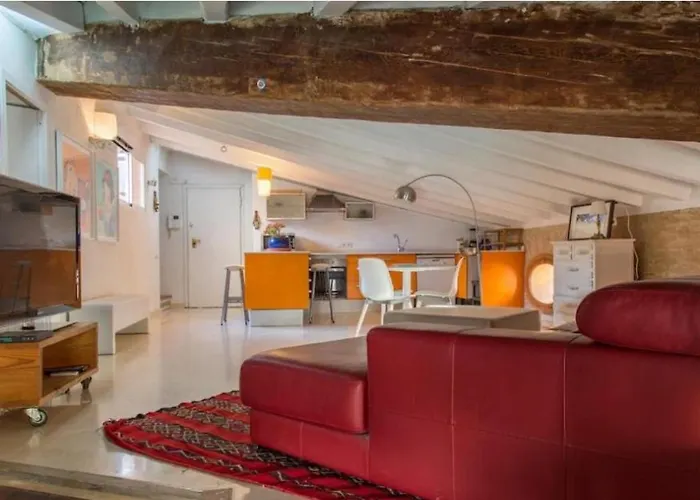 Gran Atico Premium Del Siglo Xvi Con Tres Terrazas Privadas Hasta 7 Huespedes En Ciutat Vella 公寓 瓦伦西亚